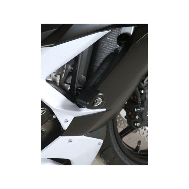 アールアンドジー ZX-6R 636 エアロクラッシュプロテクター ブラック R&G_7