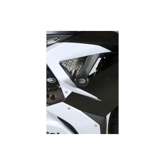 アールアンドジー ZX-6R 636 エアロクラッシュプロテクター ホワイト