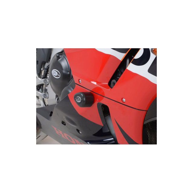 アールアンドジー CBR600RR エアロクラッシュプロテクター ブラック R&G