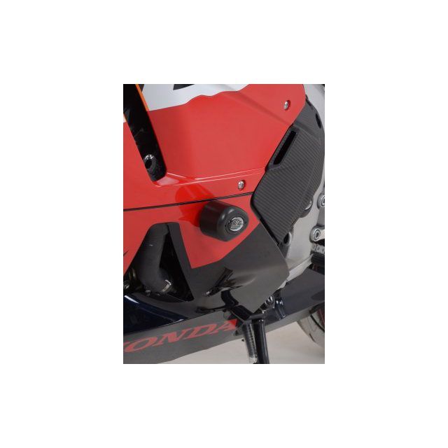 アールアンドジー CBR600RR エアロクラッシュプロテクター ブラック R&G_3