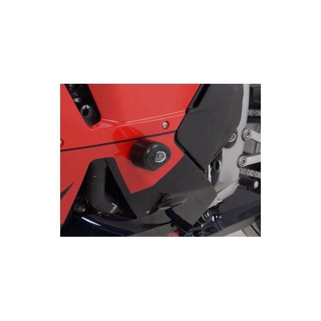 アールアンドジー CBR600RR エアロクラッシュプロテクター ブラック R&G_4