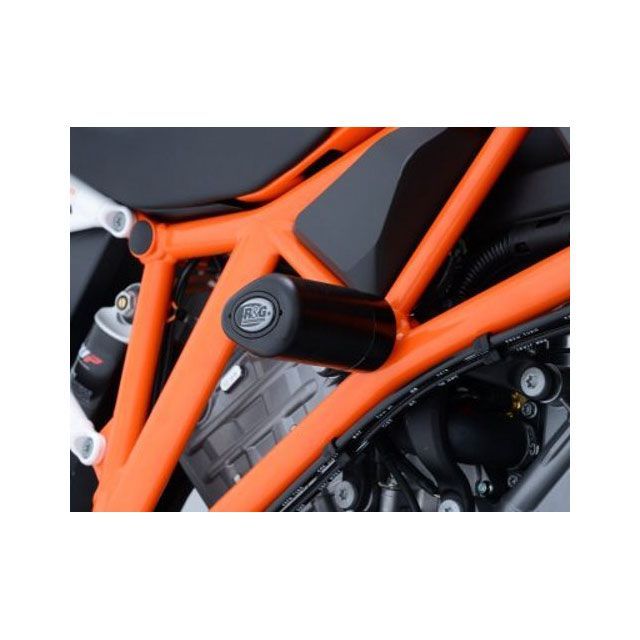 アールアンドジー 1290 Super Duke エアロクラッシュプロテクター ブラック R&G_1