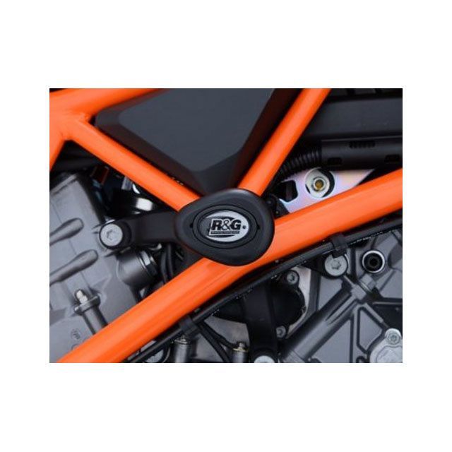 アールアンドジー 1290 Super Duke エアロクラッシュプロテクター ブラック R&G_2