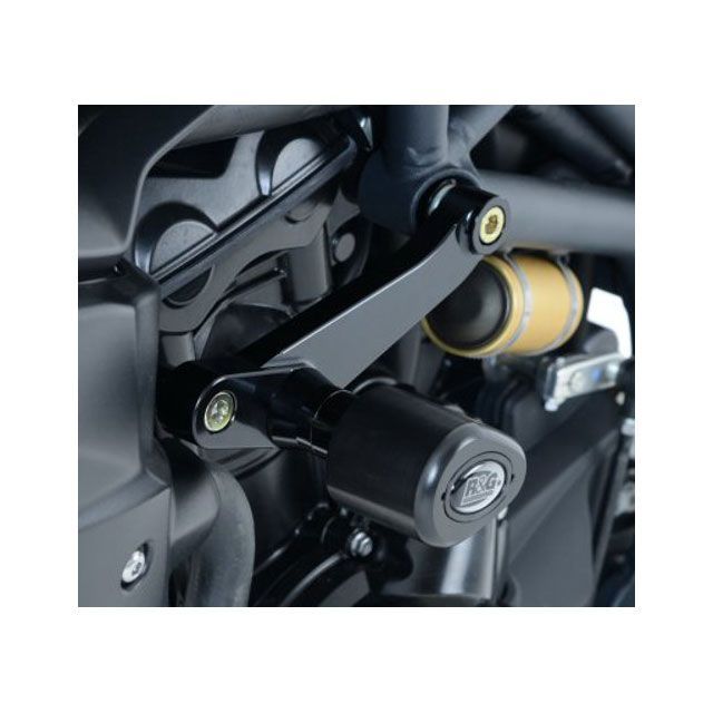 アールアンドジー Tiger800/XC エアロクラッシュプロテクター ブラック R&G