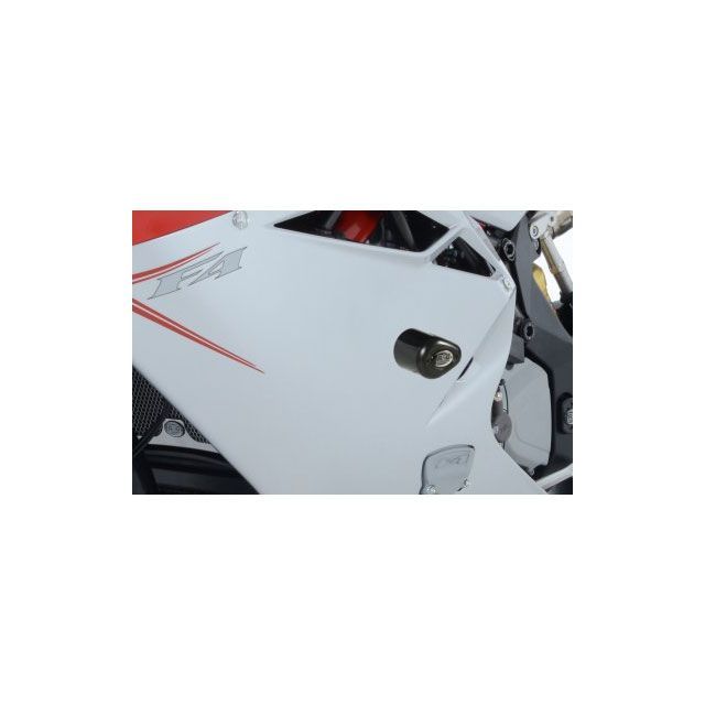 アールアンドジー F4 1000R エアロクラッシュプロテクター ブラック R&amp;G