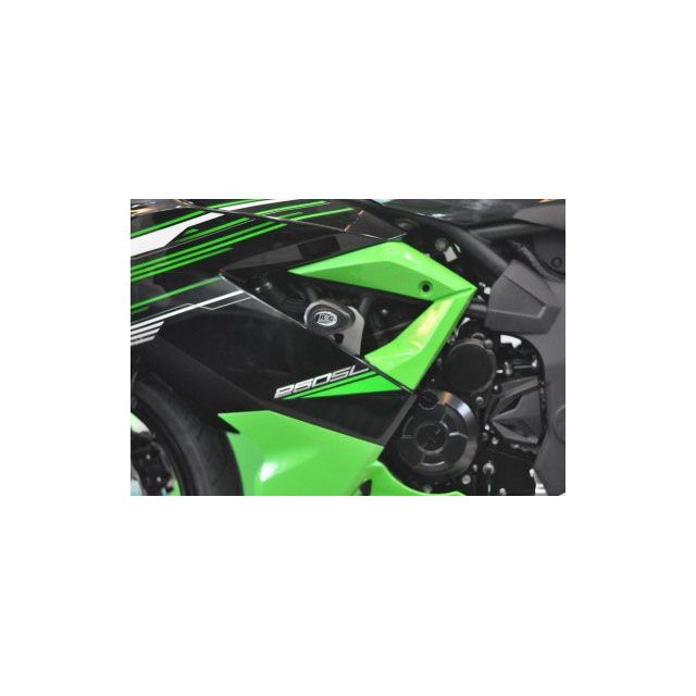 アールアンドジー Ninja250SL エアロクラッシュプロテクター ブラック R&amp;G