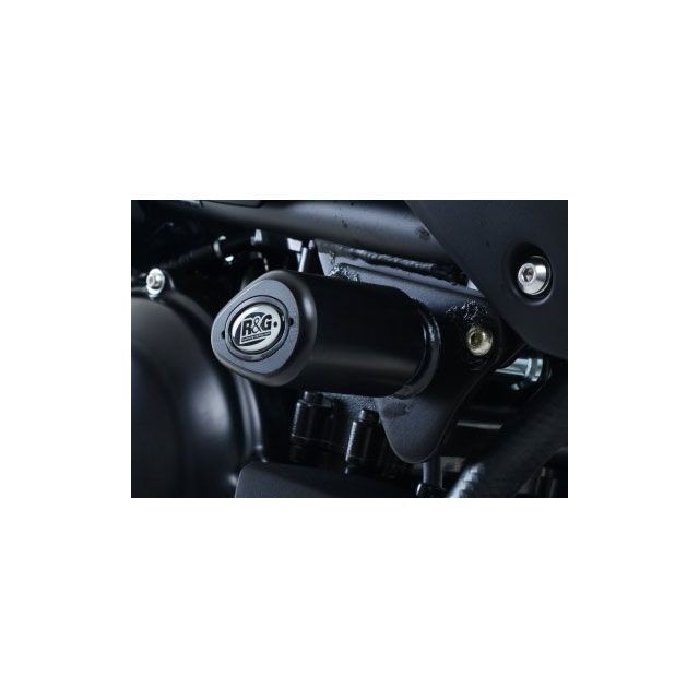 アールアンドジー Versys650 エアロクラッシュプロテクター ブラック R&G バイクの通販は