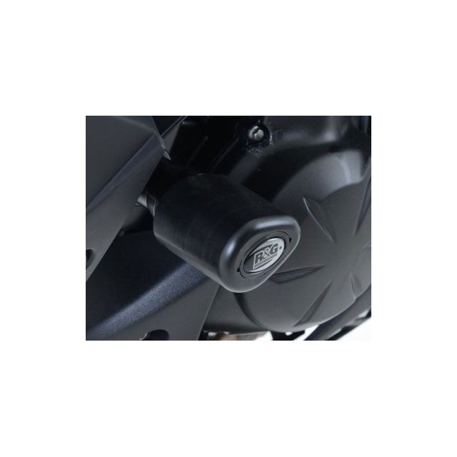 バイクパーツ 外装 アールアンドジー エアロクラッシュプロテクター BLK RG-CP0369BL アールアンドジー Versys650 エアロクラッシュプロテクター ブラック