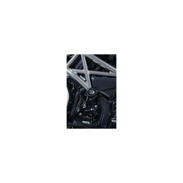 アールアンドジー X-Diavel/S エアロクラッシュプロテクター ブラック R&amp;G