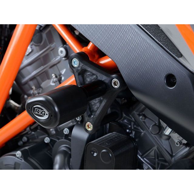 アールアンドジー 1290 SuperDuke GT エアロクラッシュプロテクター ブラック R&amp;G
