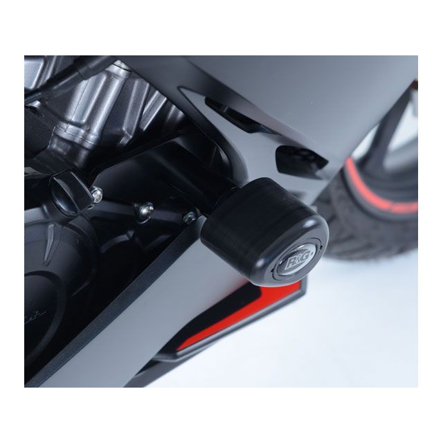 アールアンドジー CBR250RR エアロクラッシュプロテクター ブラック R&amp;G
