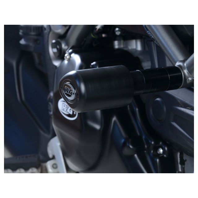 アールアンドジー ドゥカティその他 エアロクラッシュプロテクター ブラック R&G バイクの通販は