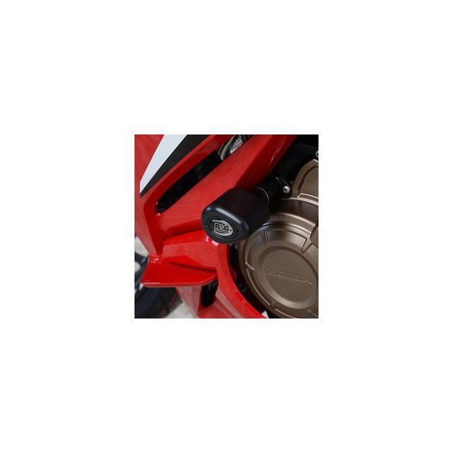 アールアンドジー CBR400R/500R エアロクラッシュプロテクター ホワイト R&amp;G