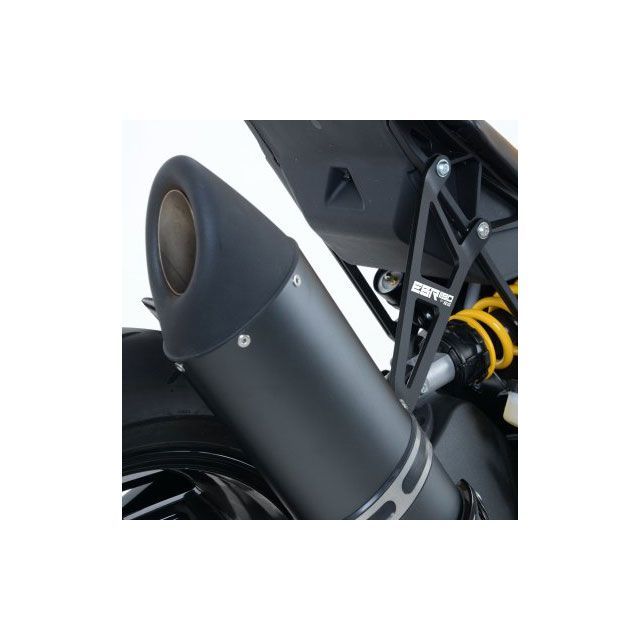 アールアンドジー EBR 1190RX/SX エキゾーストハンガー ブラック R&amp;G_1