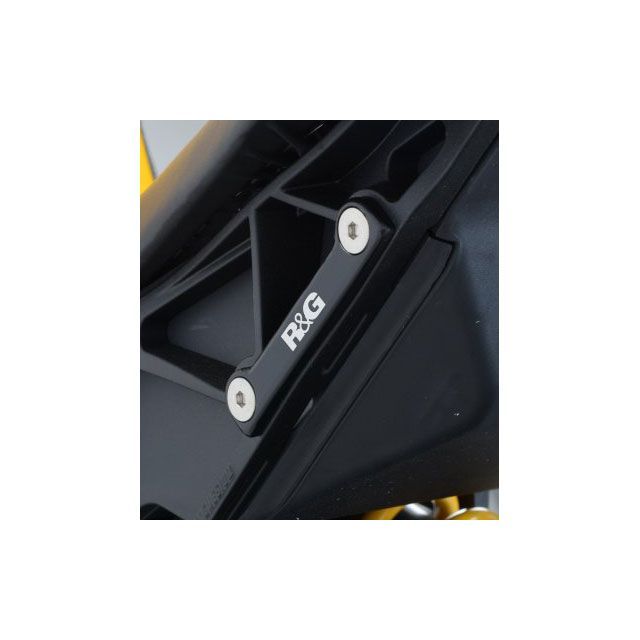 アールアンドジー EBR 1190RX/SX エキゾーストハンガー ブラック R&amp;G_3