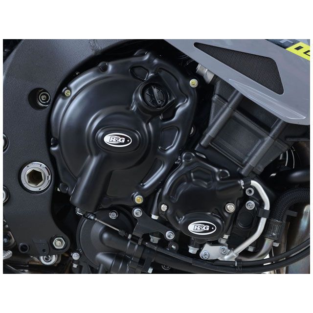 アールアンドジー MT-10 エンジンケースカバーセット ブラック R&G バイクの通販は