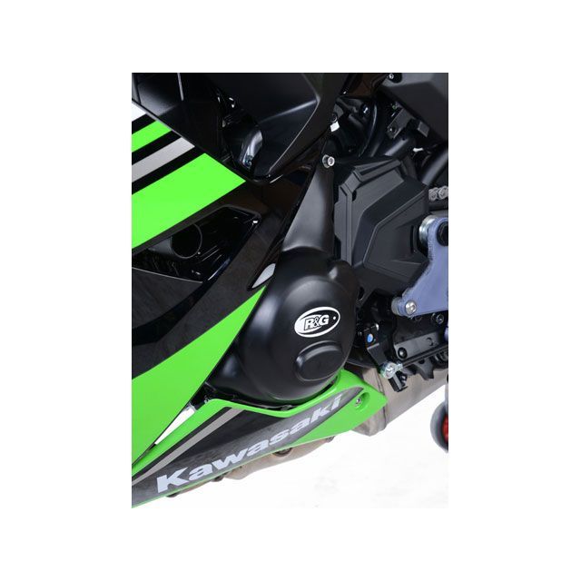 アールアンドジー Ninja650 Z650 エンジンケースカバーセット ブラック R&G_1