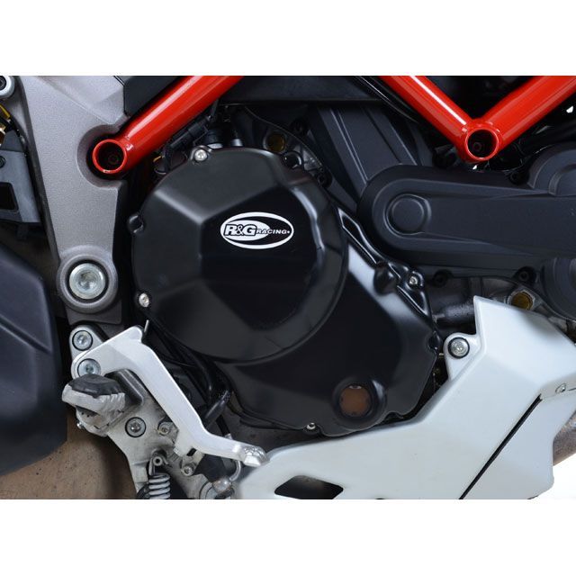 アールアンドジー Multistrada1260/S エンジンケースカバーセット ブラック R&amp;G