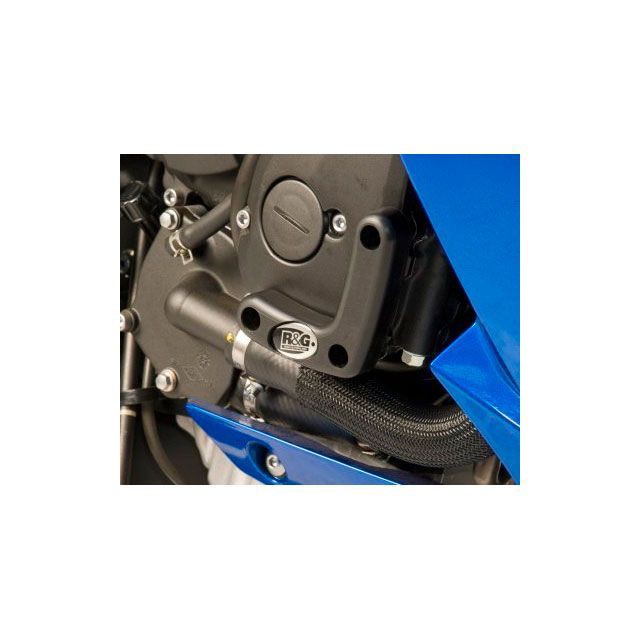 アールアンドジー XJ6/N-F エンジンケーススライダー右 ブラック R&G バイクの通販は