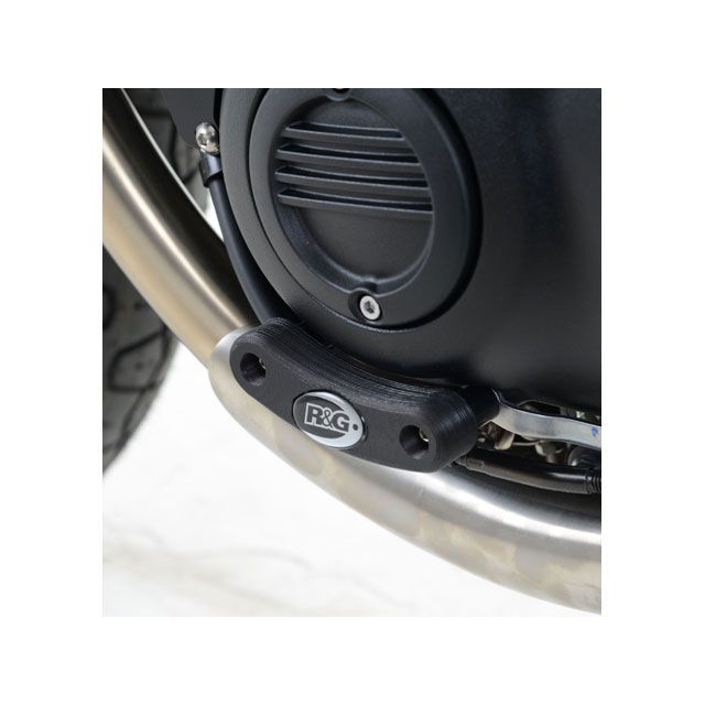 アールアンドジー エンジンケーススライダー左 ブラック R&G バイクの通販は 9,528円