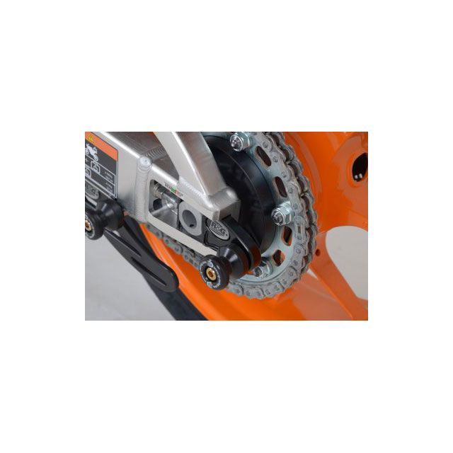 アールアンドジー CBR1000RR CBR600RR オフセットコットンリール ブラック R&amp;G