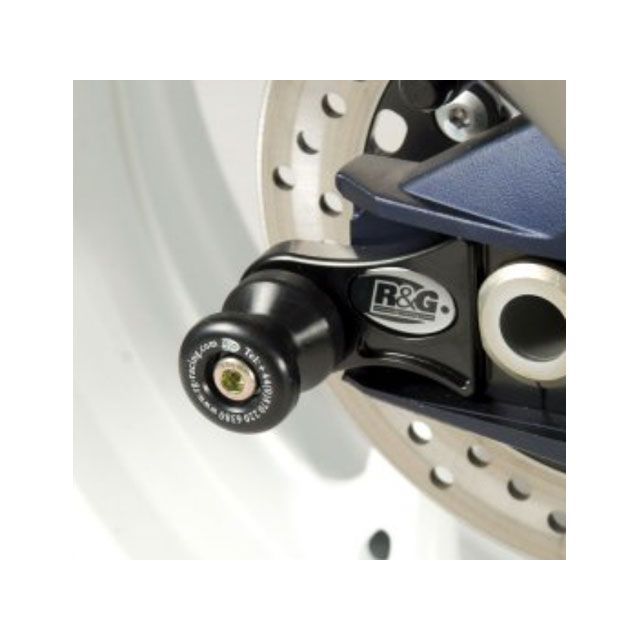 アールアンドジー GSX-R600/750 L1-L5 オフセットコットンリール ブラック R&amp;G