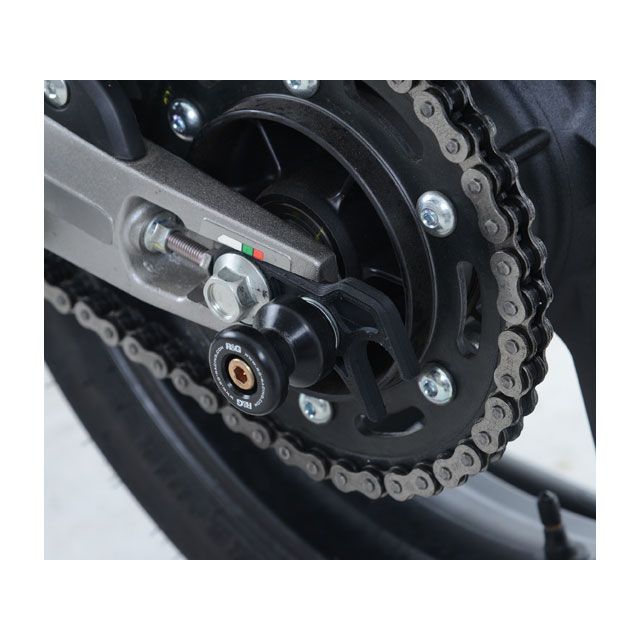 アールアンドジー CBR250RR オフセットコットンリール ブラック R&amp;G