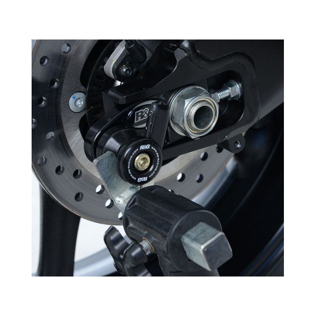 アールアンドジー YZF-R6 オフセットコットンリール ブラック R&amp;G