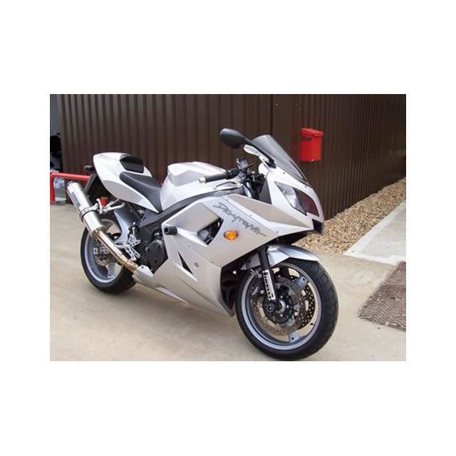 アールアンドジー Daytona600/650 クラッシュプロテクター ホワイト R&amp;G