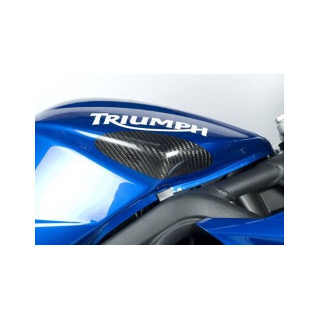 アールアンドジー Daytona675 Street Triple タンクガードスライダー カーボン R&amp;G_1