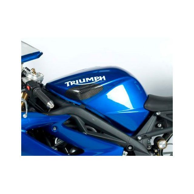 アールアンドジー Daytona675 Street Triple タンクガードスライダー カーボン R&amp;G_2