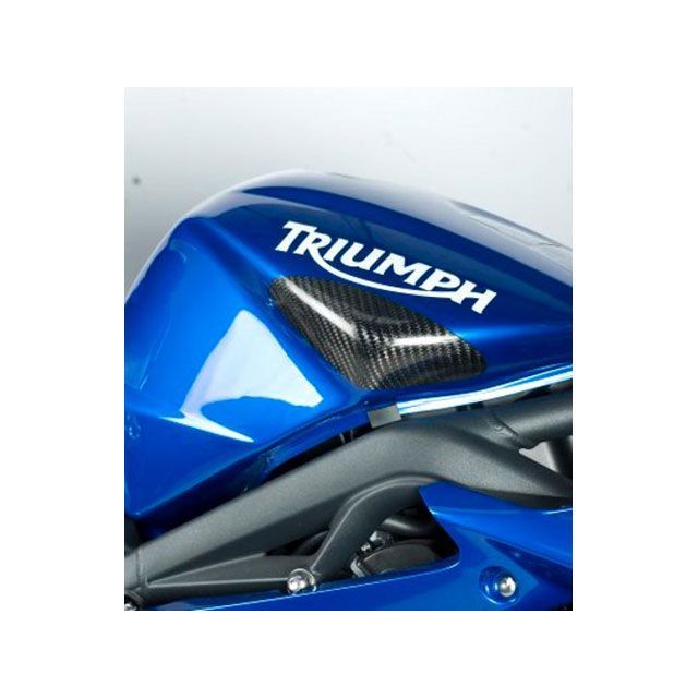 アールアンドジー Daytona675 Street Triple タンクガードスライダー カーボン R&amp;G_3