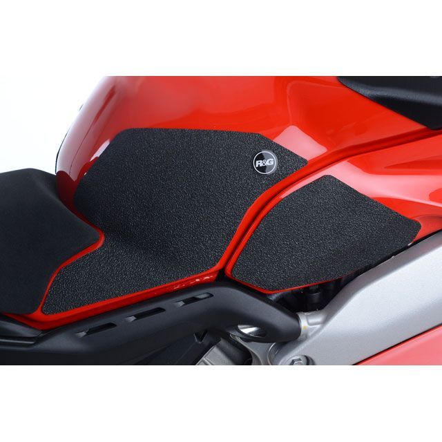 アールアンドジー Panigale V4/V4S/Speciale トラクションパッド ブラック R&G
