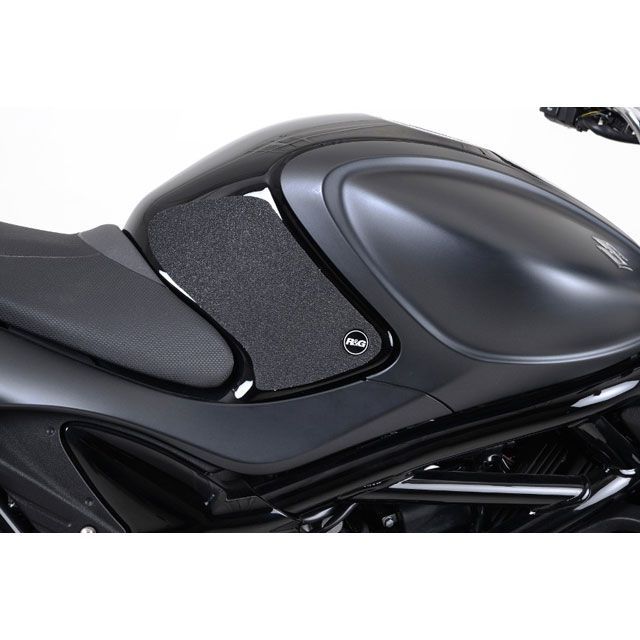 アールアンドジー Gladius650 トラクションパッド ブラック R&G