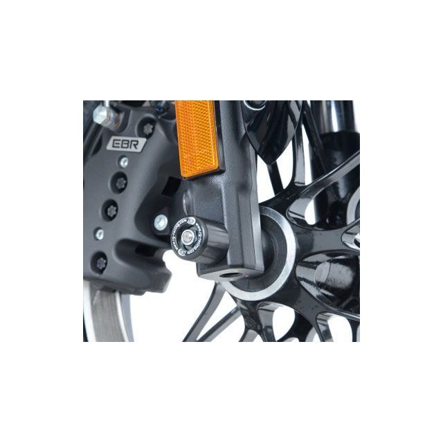 アールアンドジー EBR 1190 RX/SX フォークプロテクター ブラック R&G バイクの通販は 7,143円