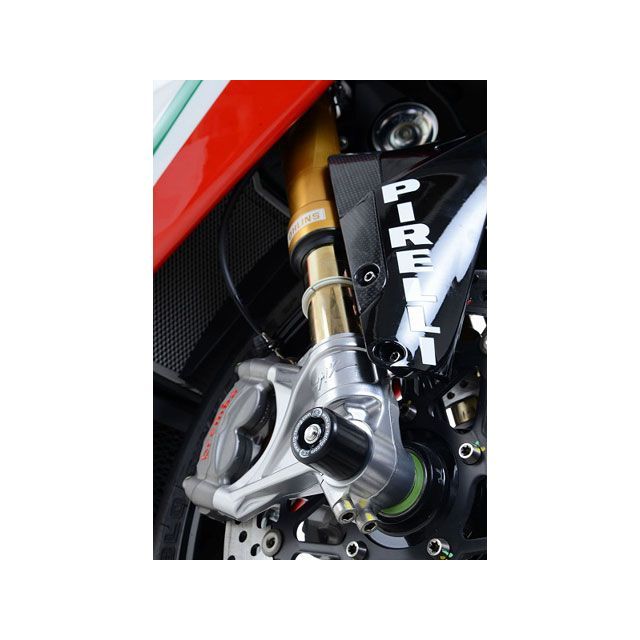 アールアンドジー F4 RC フォークプロテクター ブラック R&G バイクの通販は 8,503円