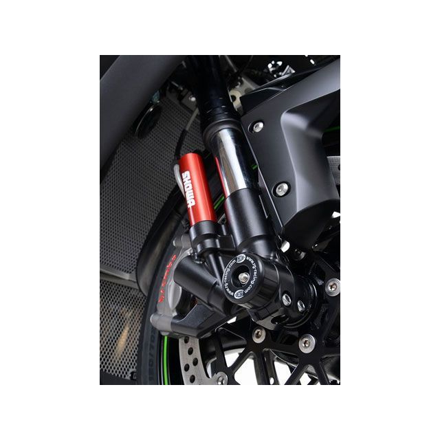 アールアンドジー ZX-10R フォークプロテクター ブラック R&G