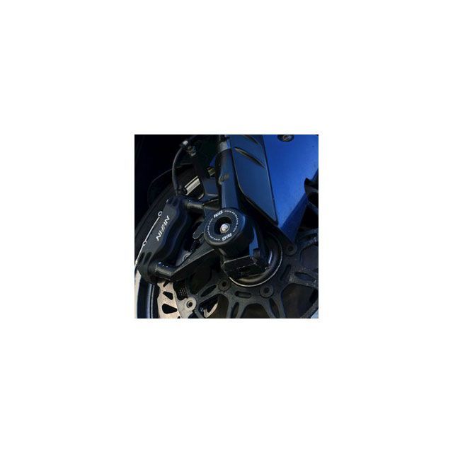 アールアンドジー ZZR1400/ZX-14 フォークプロテクター ブラック