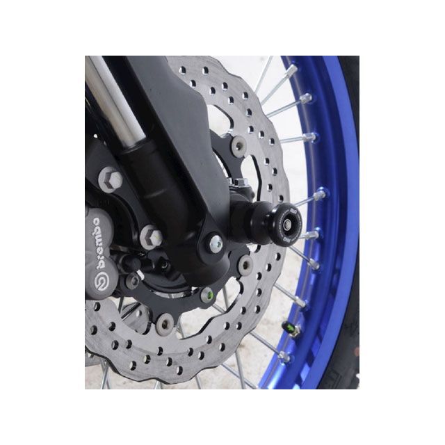 アールアンドジー XTZ700 Tenere フロントスピンドルスライダー ブラック R&G バイクの通販は 12,719円