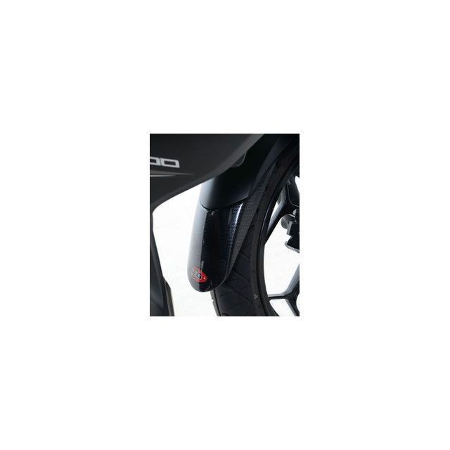アールアンドジー Ninja250/300 Z300 フロントフェンダーエクステンダー カーボン柄 R&G バイクの通販は 7,989円