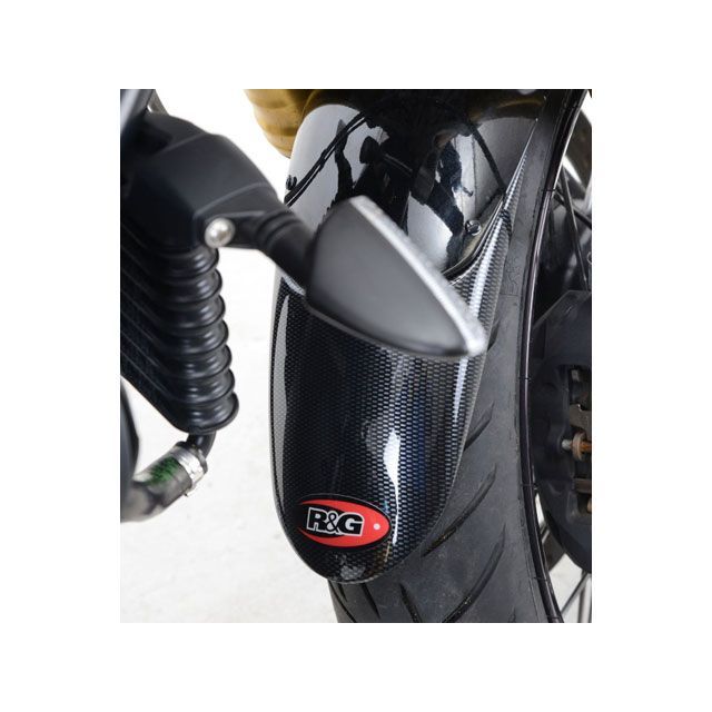 スズキGSX1400用カーボンフェンダー アールアンドジー GSX1400 フロントフェンダーエクステンダー カーボン