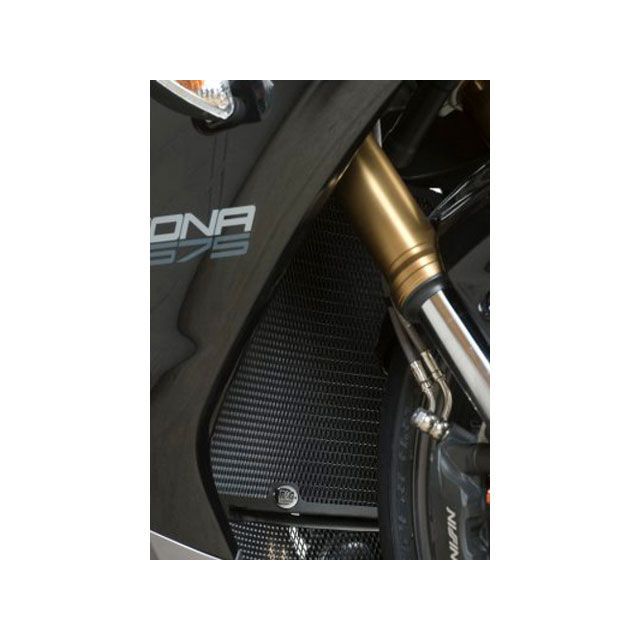 アールアンドジー Daytona675 ラジエターガード ブラック R&G