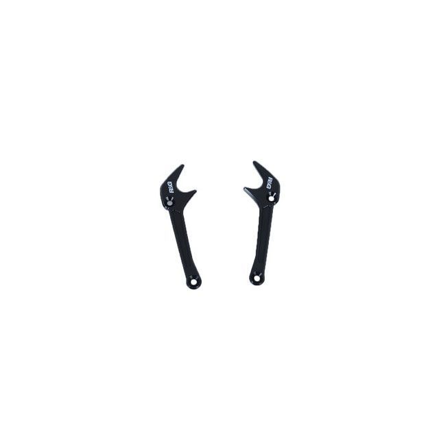 アールアンドジー YZF-R1/M YZF-R6 レーシングスタンドフック ブラック R&G バイクの通販はステップ・スタンド