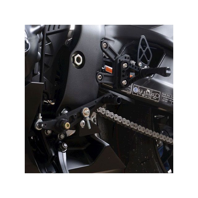 アールアンドジー CBR1000RR-R Fireblade/SP 可変レーシングステップキット ブラック R&G 48,980円
