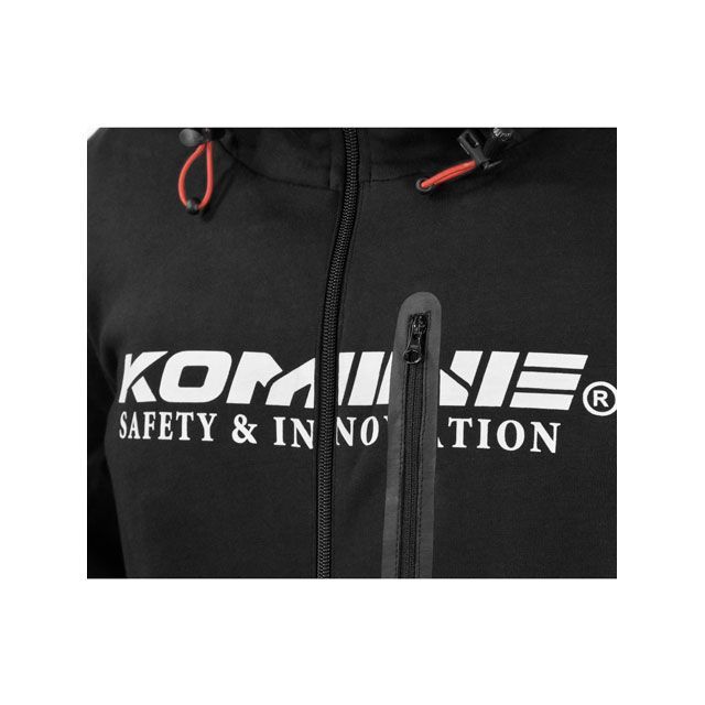 コミネ 2021-2022秋冬モデル JK-604 プロテクトKVパーカー（KOMINE ブラック） サイズ M KOMINE_5