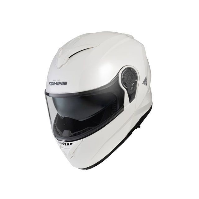 コミネ HK-171 FL システムヘルメット(パールホワイト) サイズ L KOMINE バイクの通販は