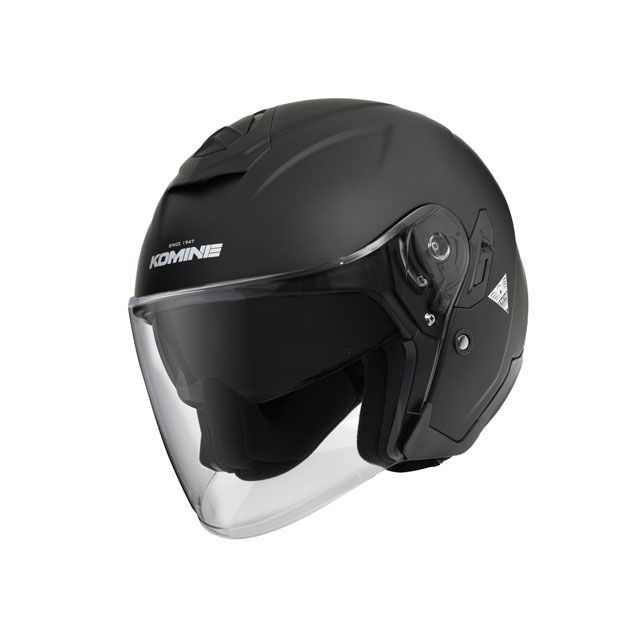 KOMINE HK-172 XL マットブラック ジェットヘルメット コミネ HK-172 FL コンポジット FRP ジェットヘルメット（マット