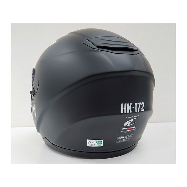 KOMINE マットブラック HK-172 ミラーシールド付き