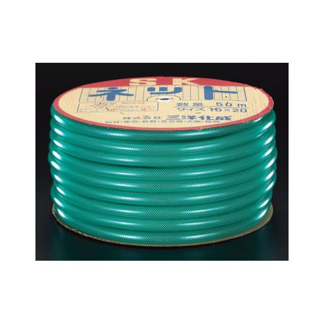エスコ 15/20mm x 50m ウォーターホース（糸入り） ESCO