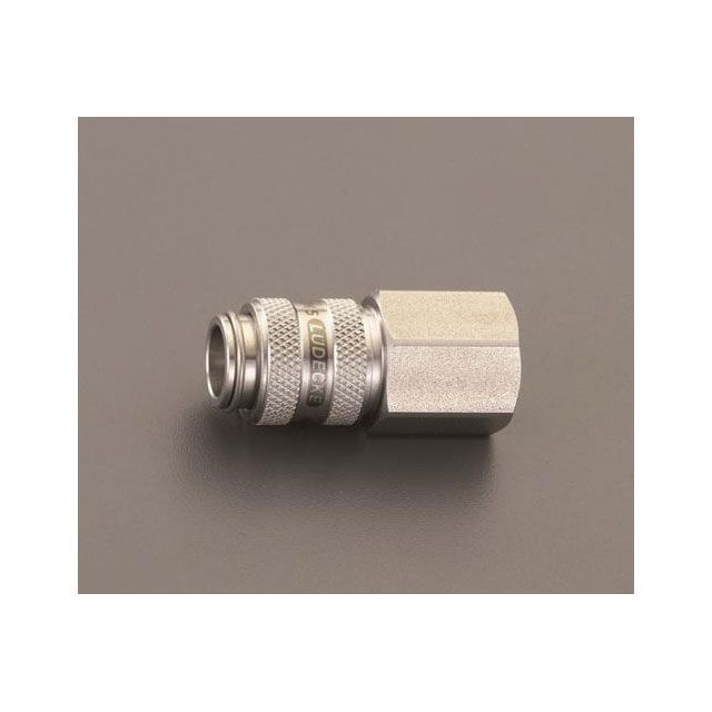 エスコ G 3/8” 雌ねじカップリング（ステンレス製/ワンプッシュ） ESCO